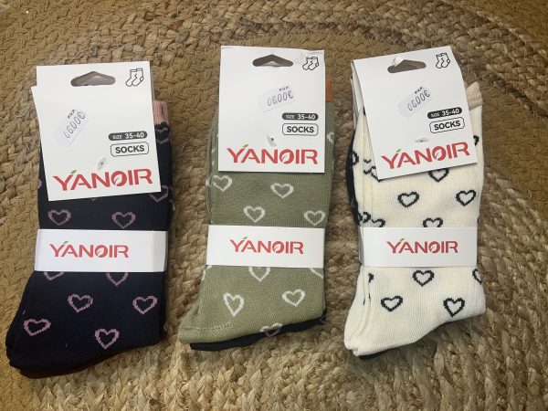 Calcetines corazón Pack de 3
