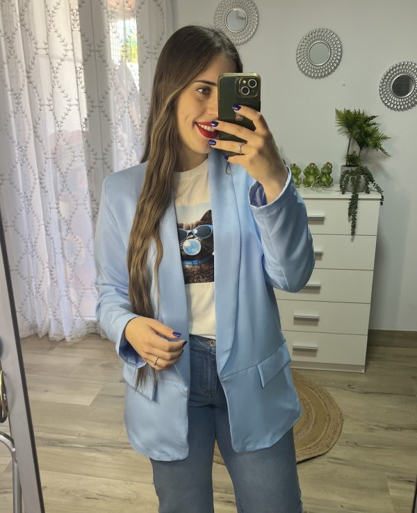 Blazer celeste